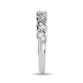 Diamond 1/10 ct tw Stackable Ring in 14K White Gold